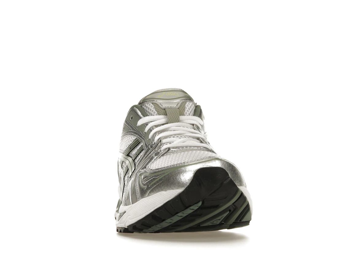 Vue 9 de ASICS Gel-Kayano 14 White Pure Silver Slate Grey Sage