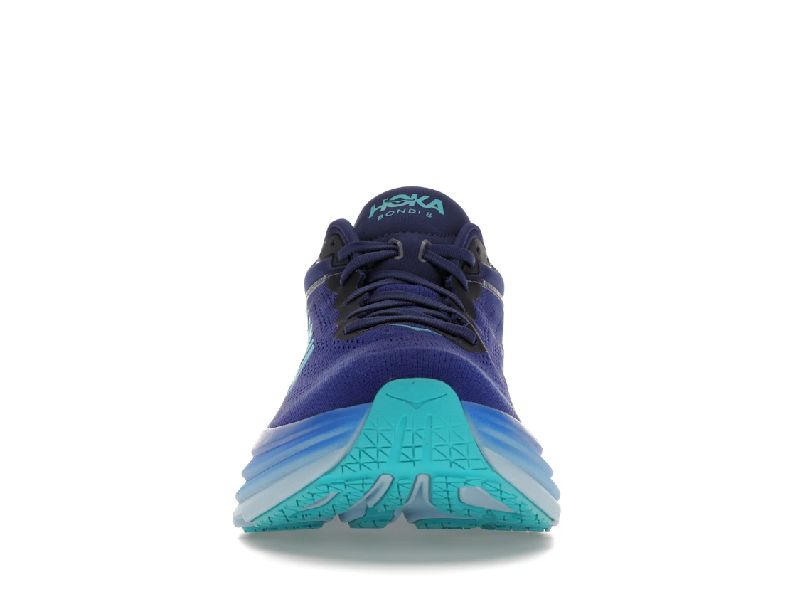 Vue 10 de Hoka One One Bondi 8 Bellwether Blue