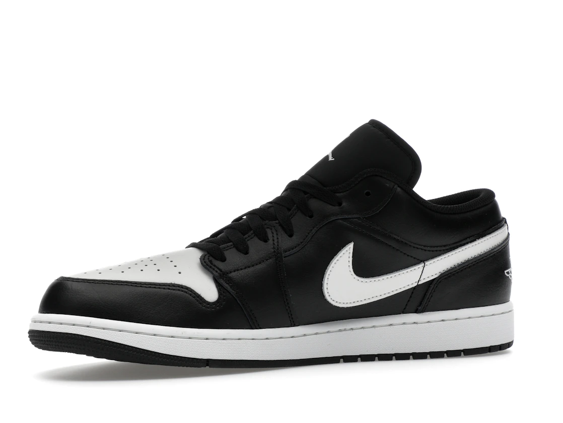 Vue 17 de Jordan 1 Low Black Summit White