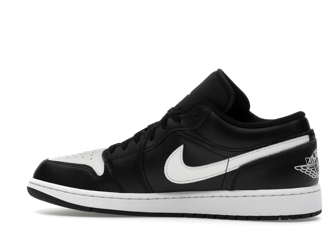 Vue 21 de Jordan 1 Low Black Summit White
