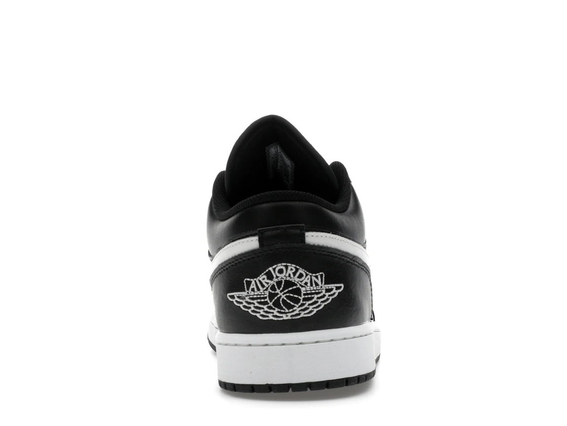 Vue 28 de Jordan 1 Low Black Summit White