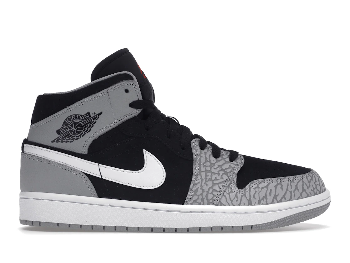Vue 1 de Jordan 1 Mid SE Elephant Print