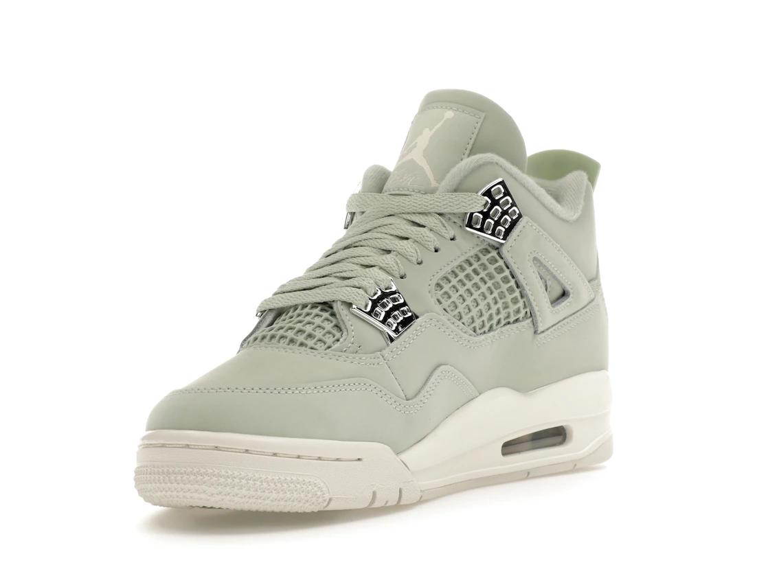 Vue 14 de Jordan 4 Retro Seafoam Sail 