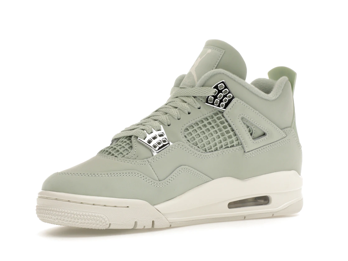 Vue 16 de Jordan 4 Retro Seafoam Sail 