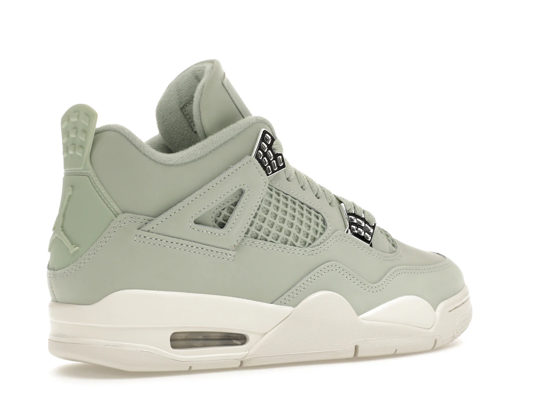 Vue 34 de Jordan 4 Retro Seafoam Sail 