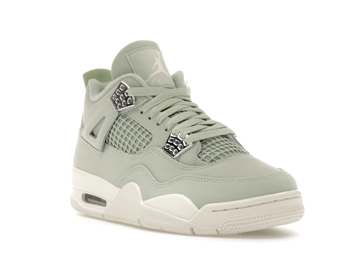 Vue 6 de Jordan 4 Retro Seafoam Sail 