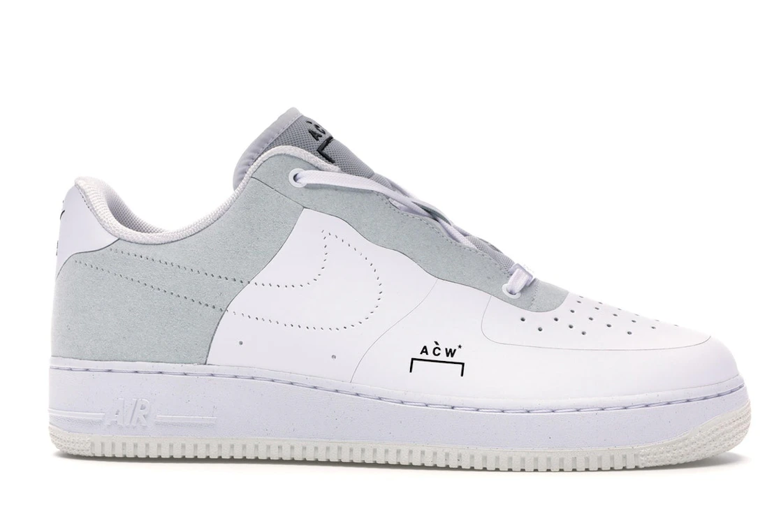 Vue 2 de Nike Air Force 1 Low A Cold Wall White