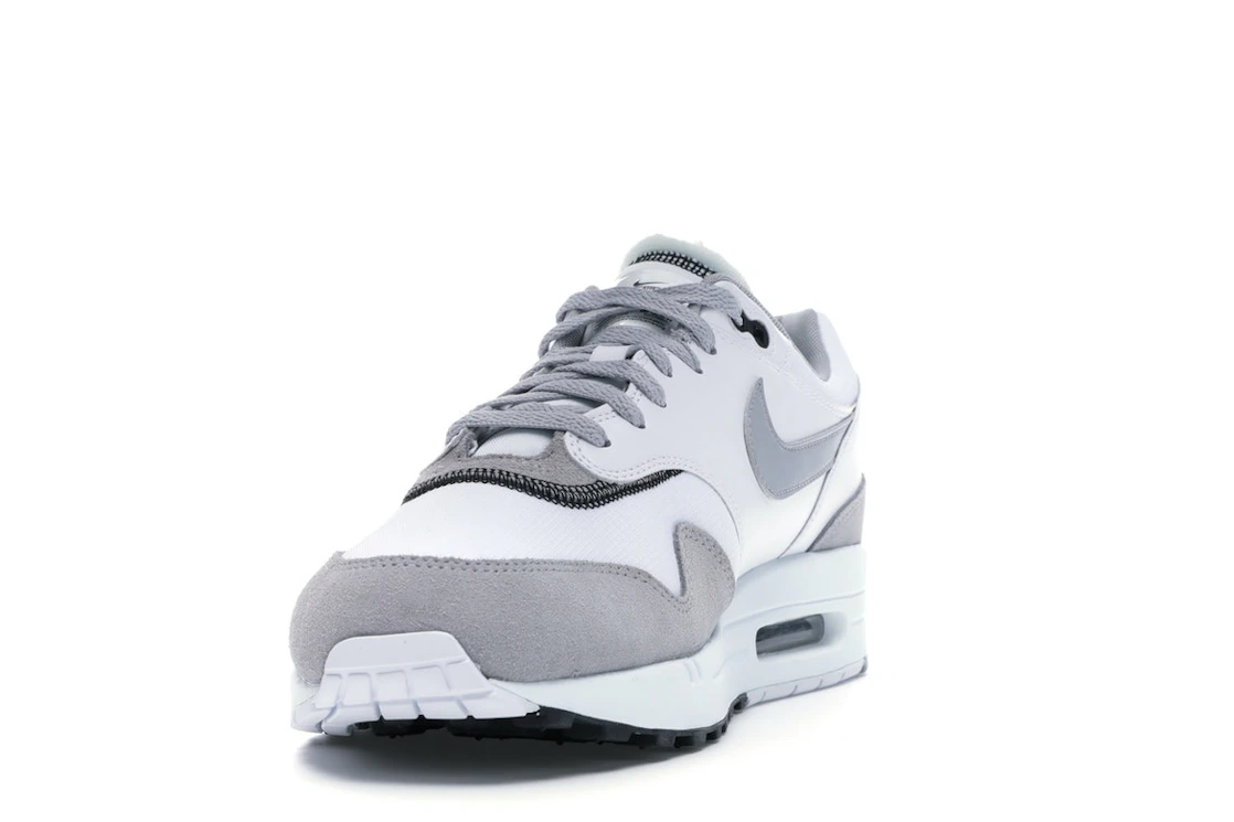 Vue 12 de Nike Air Max 1 Wolf Grey White