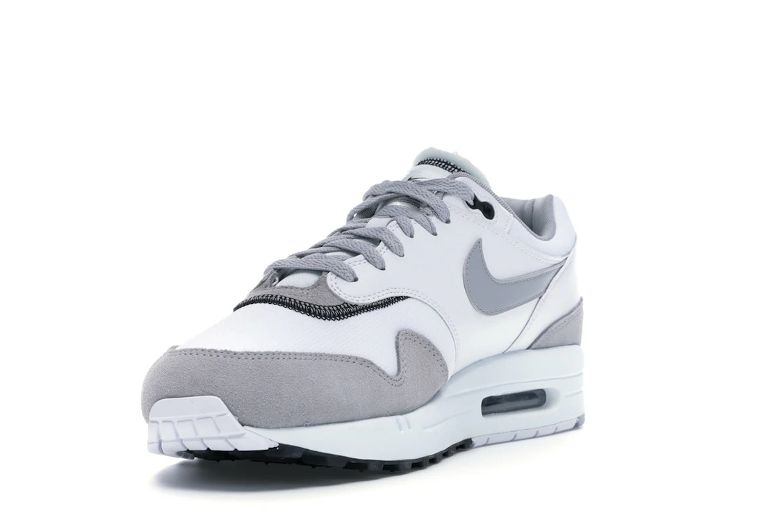 Vue 13 de Nike Air Max 1 Wolf Grey White