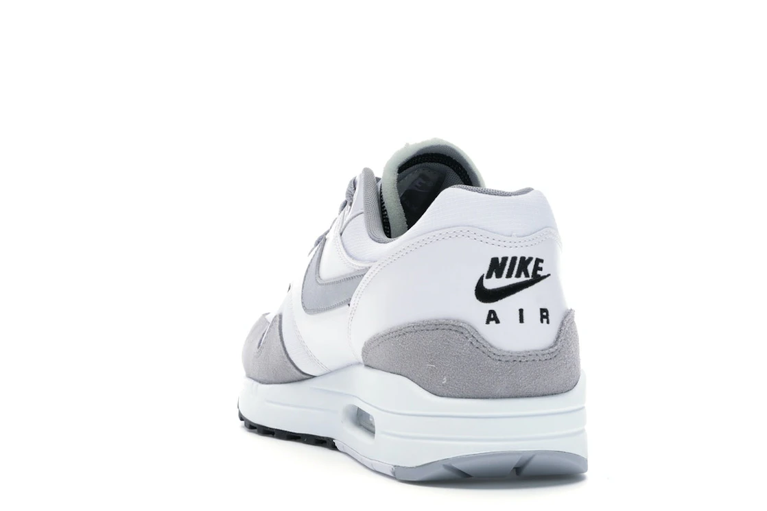 Vue 26 de Nike Air Max 1 Wolf Grey White