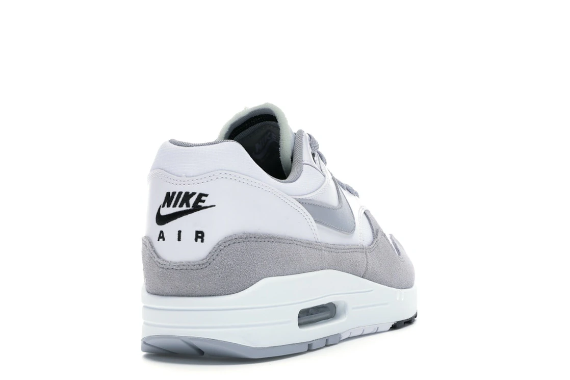 Vue 30 de Nike Air Max 1 Wolf Grey White