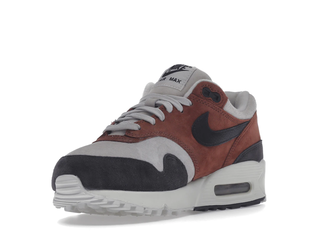 Vue 14 de Nike Air Max 90/1 Red Sepia Oil Grey 