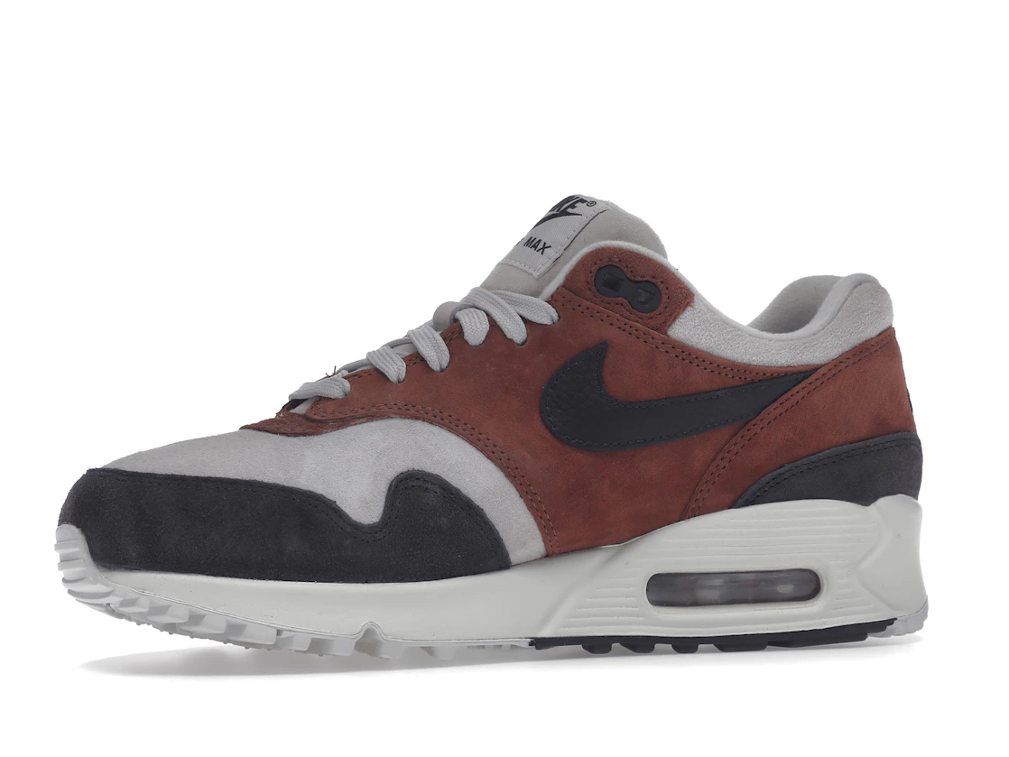 Vue 17 de Nike Air Max 90/1 Red Sepia Oil Grey 