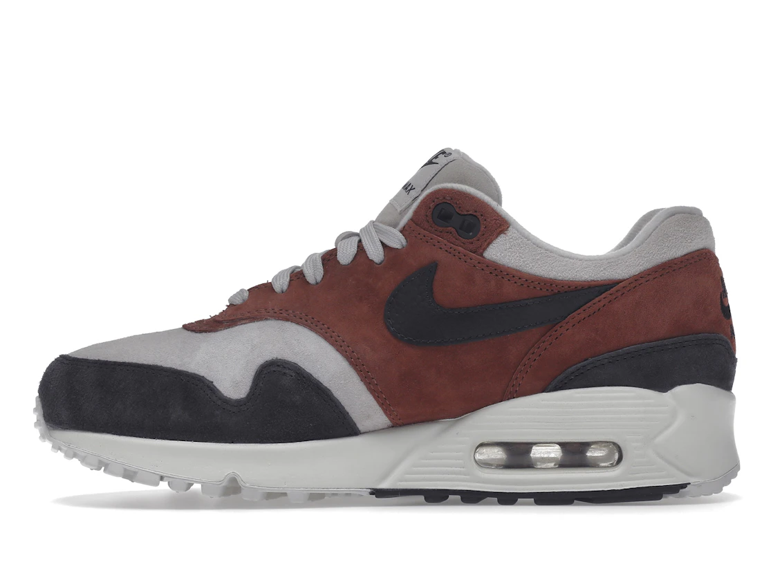 Vue 19 de Nike Air Max 90/1 Red Sepia Oil Grey 