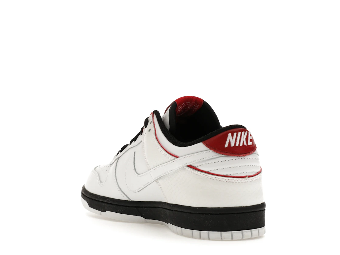 Vue 25 de Nike Dunk Low CL Jordan Pack White