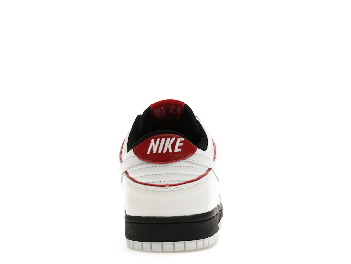 Vue 28 de Nike Dunk Low CL Jordan Pack White