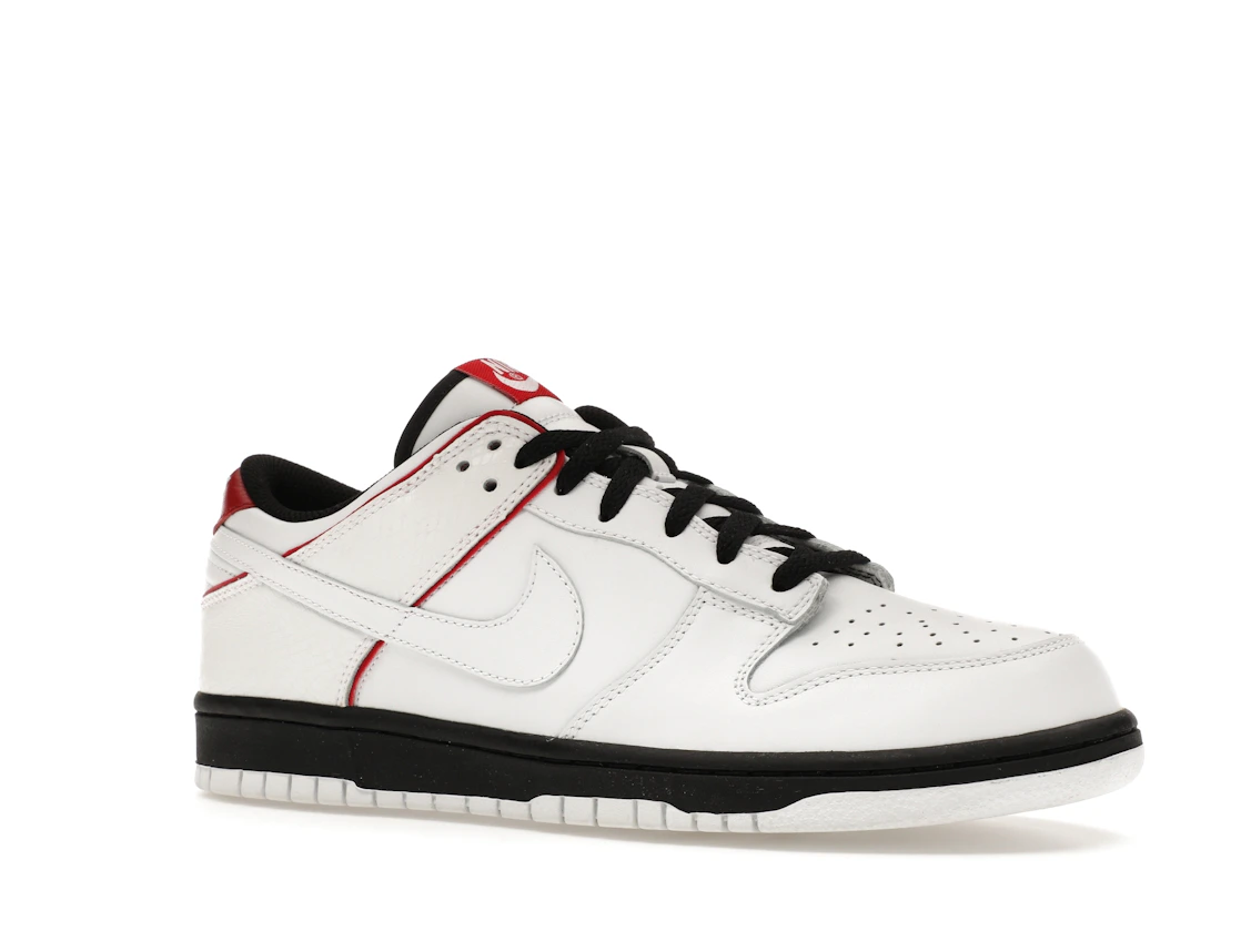 Vue 4 de Nike Dunk Low CL Jordan Pack White