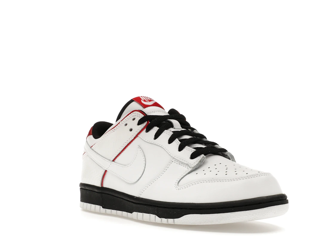 Vue 6 de Nike Dunk Low CL Jordan Pack White
