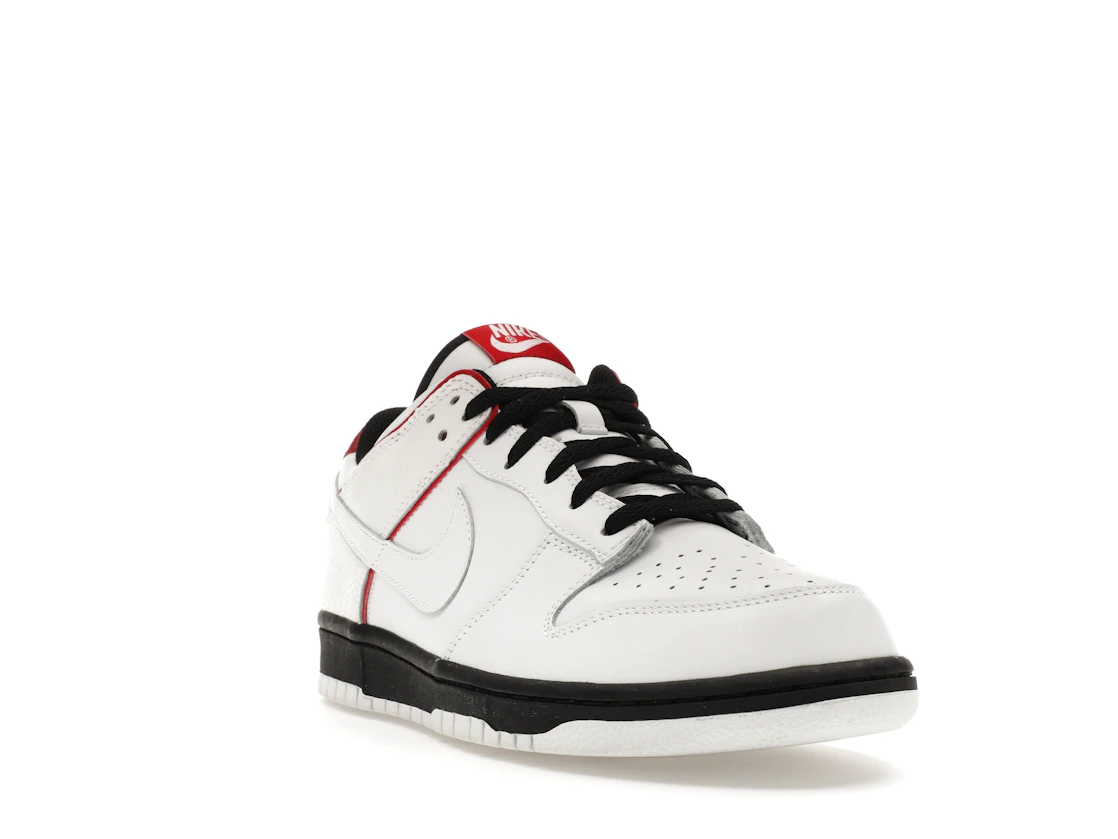 Vue 7 de Nike Dunk Low CL Jordan Pack White