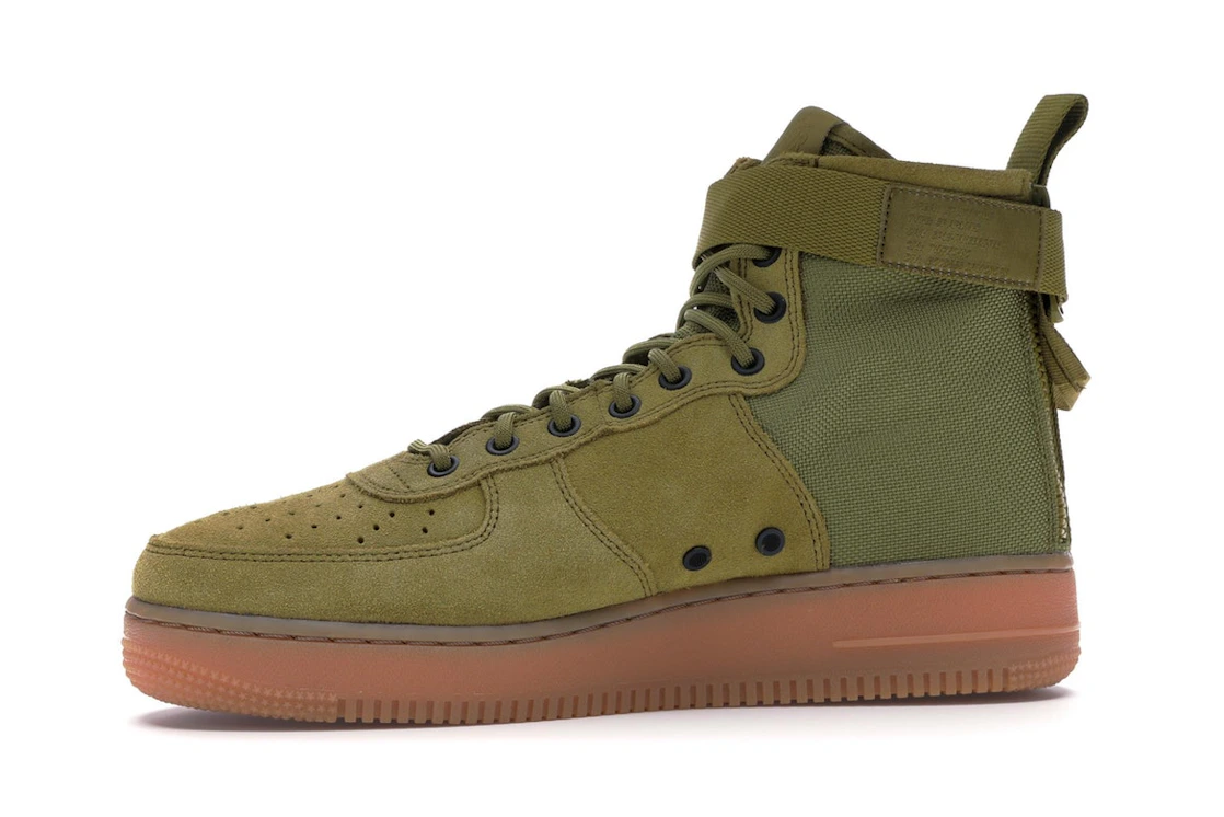 Vue 18 de Nike Sf Af1 Mid Desert Moss Desert Moss