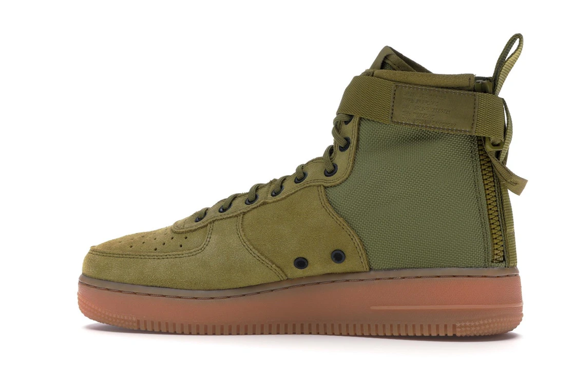 Vue 21 de Nike Sf Af1 Mid Desert Moss Desert Moss