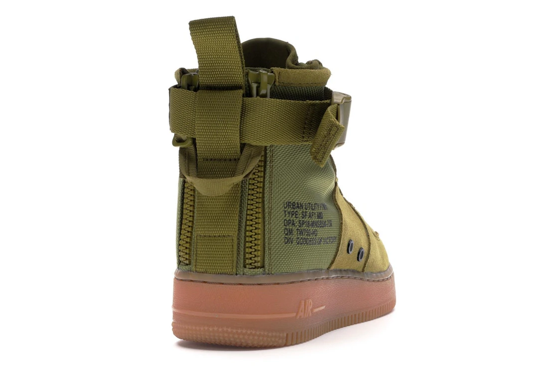 Vue 30 de Nike Sf Af1 Mid Desert Moss Desert Moss
