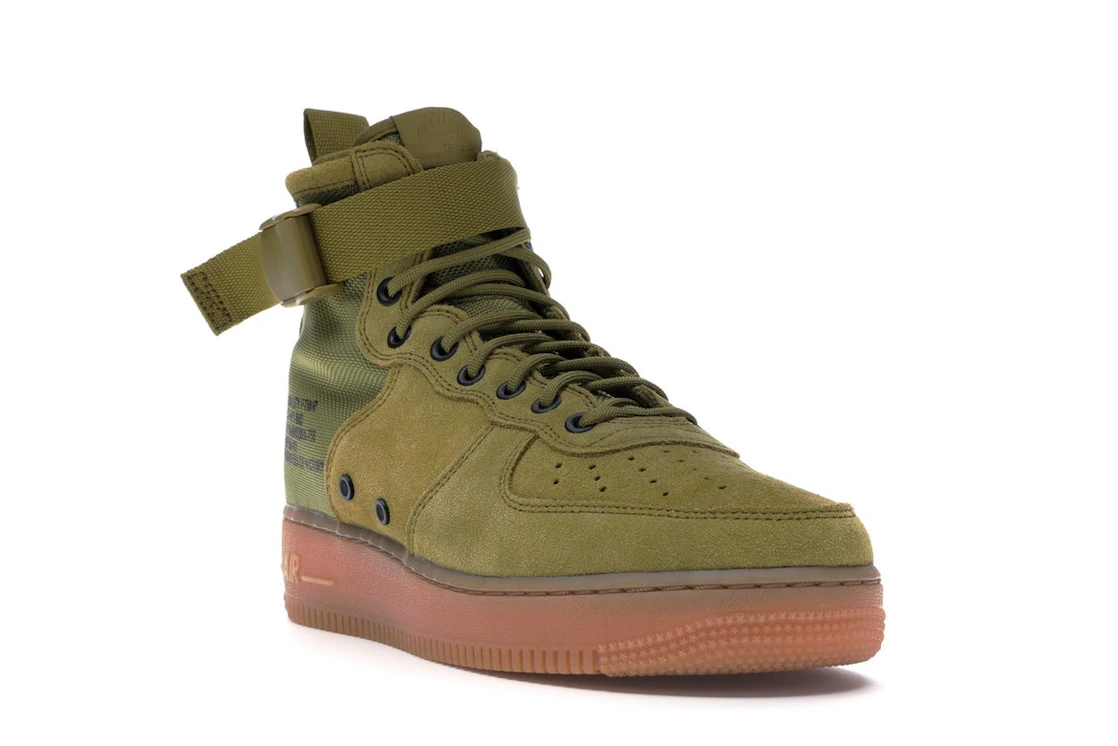 Vue 7 de Nike Sf Af1 Mid Desert Moss Desert Moss