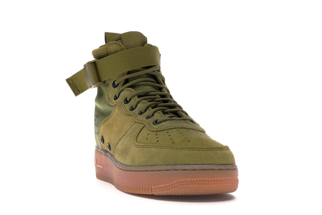 Vue 8 de Nike Sf Af1 Mid Desert Moss Desert Moss